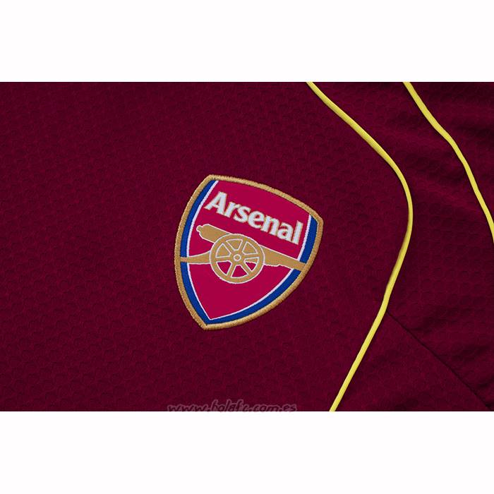Chandal del Arsenal Manga Corta 2025-2026 Rojo - Pantalon Corto